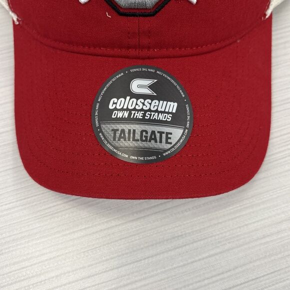 Ohio State Buckeyes Colosseum Tailgate Red SnapBack Trucker Hat Cap NWT - Picture 3 of 9